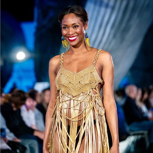 Handmade Macramé Rope Dress GoodVibeGoda Original - Picture 15 of 16